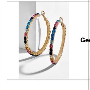 BaubleBar Georgina Hoop Earrings